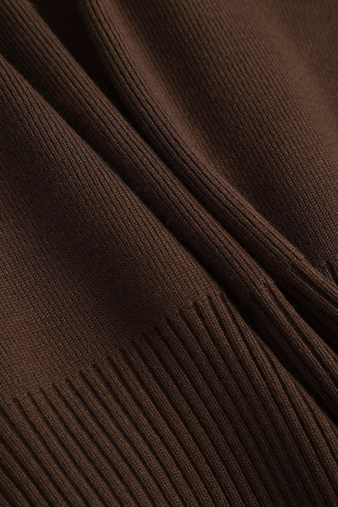 Sweater Button V-Neck Long-Sleeve Top