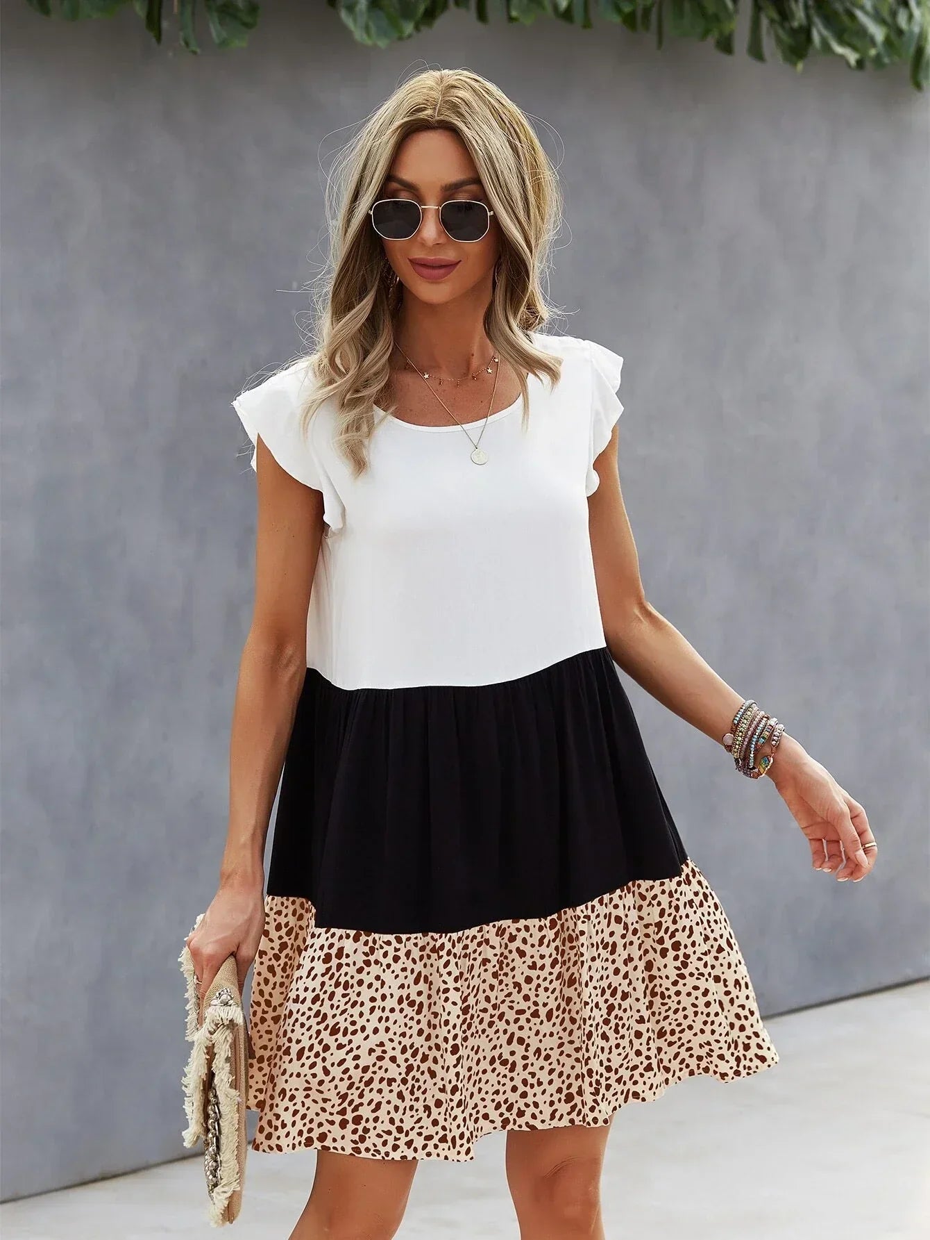 Casual Leopard Mini Dess