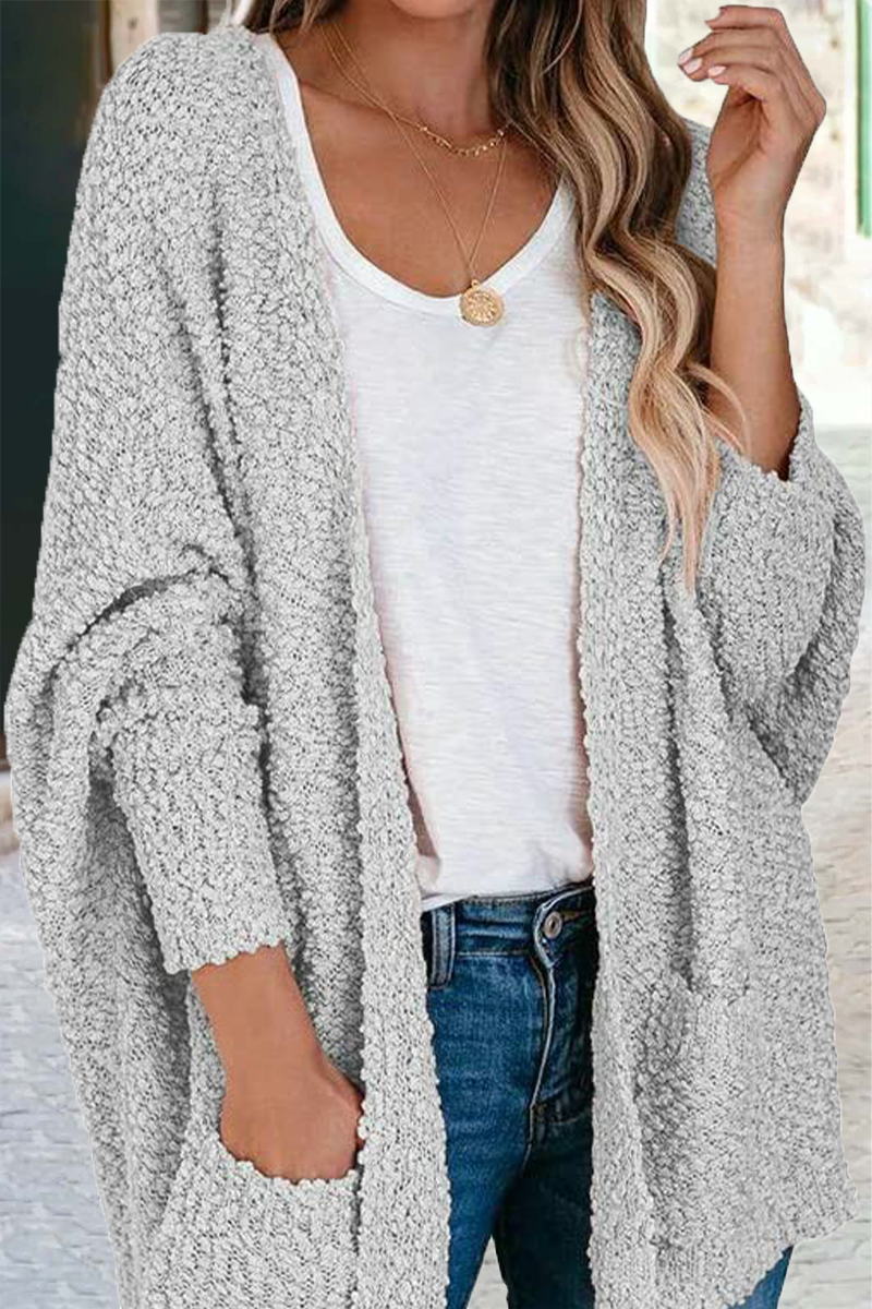 Casual Daily Comfy Bat Sleeve Cardigan(5 Colors)