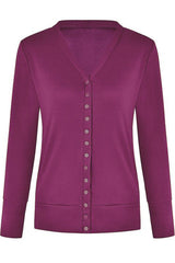 Casual Buttons Solid Color Cardigan(9 Colors)