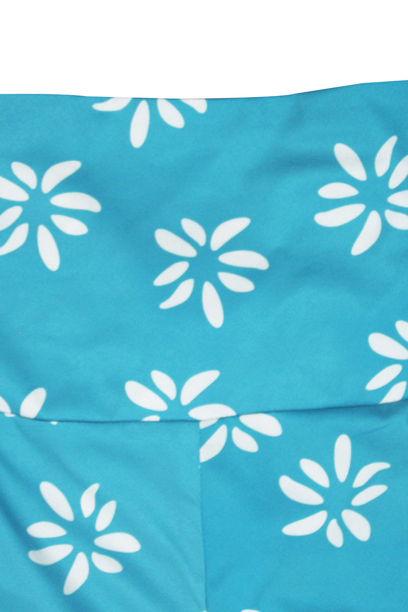 Casual Street Print Fold Loose High Waist Wide Leg Bottoms(19 Colors)