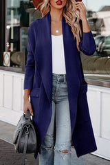 British Style Solid Pocket Cardigans(7 Colors)