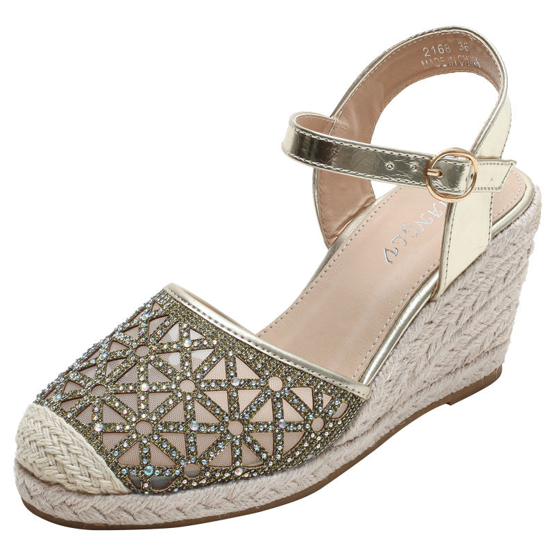Summer Women's Sandals Wedge Heel Platform Sandals