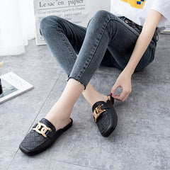 Women's Toe Half Fashionable Outdoor Home Flat Sandals