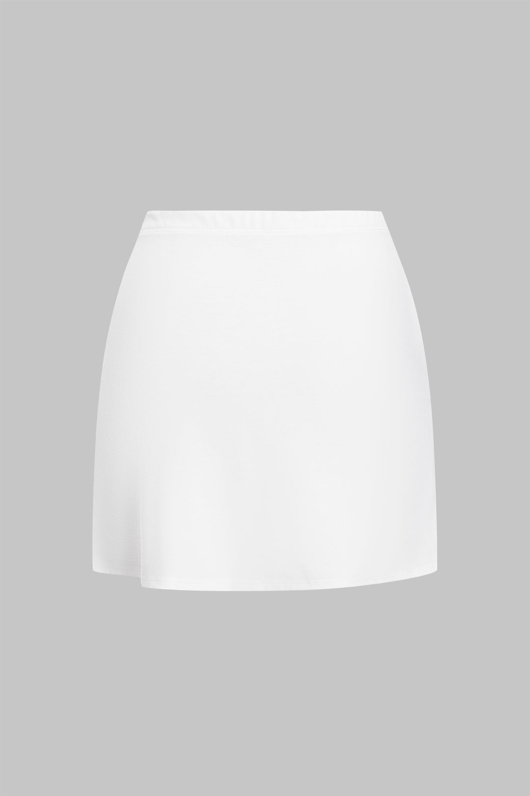 Tie Knotted Top And Skirt Set