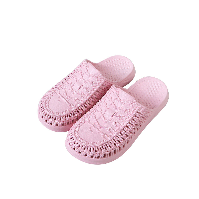 Women's Toe Cap Outdoor Hollow Beach Hole Slippers