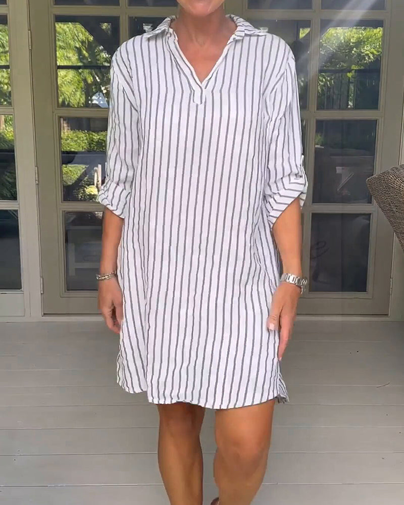 Shirt vertical dress