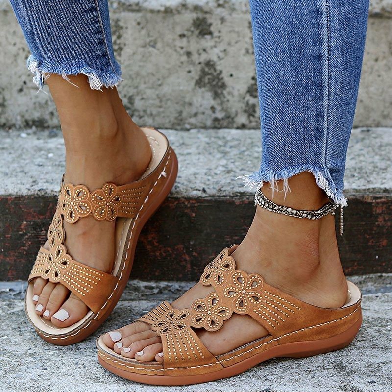 Woman Sandals Soft Bottom Summer Casual Orthopedic Bunion Correction Sandals