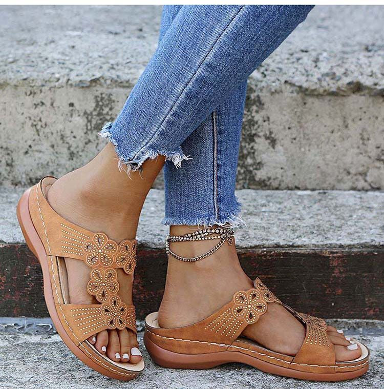 Woman Sandals Soft Bottom Summer Casual Orthopedic Bunion Correction Sandals