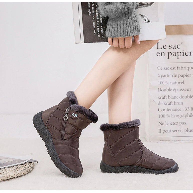 Women's Waterproof Fashion Casual Ankle Snow Boots