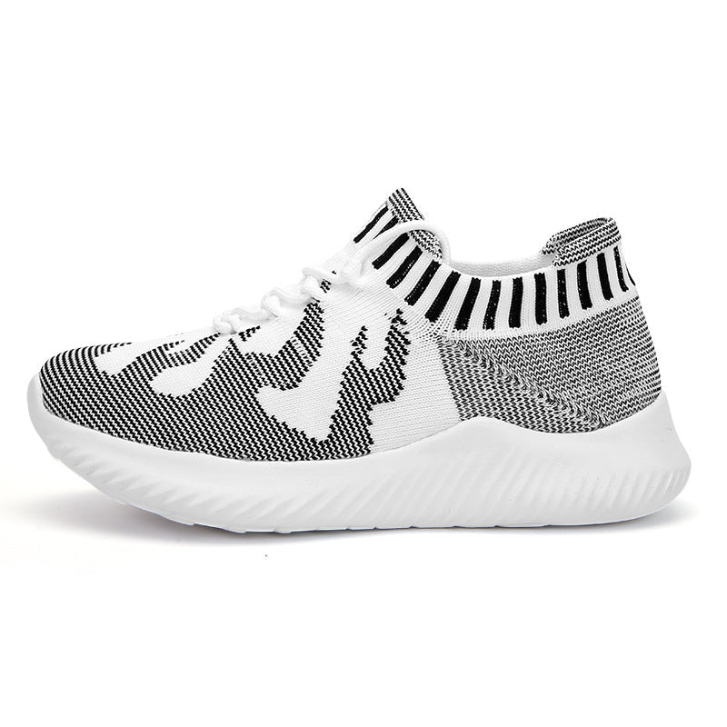 Comfortable Walking Memory Foam Lightweight Sports Shoes Slip On Sock Sneakers