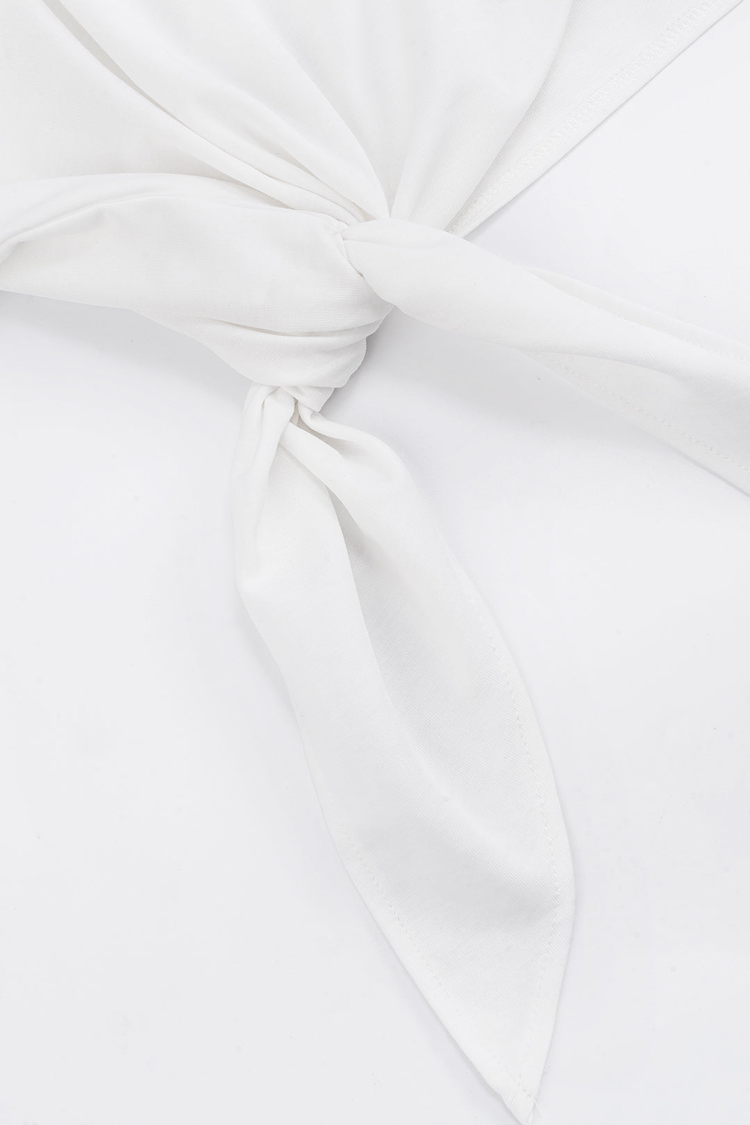 Tie Front Ruched Short Sleeve T-Shirt