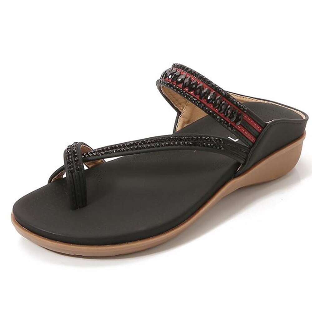 Summer Fashion Cross Straps Female Casual Slip Slippers