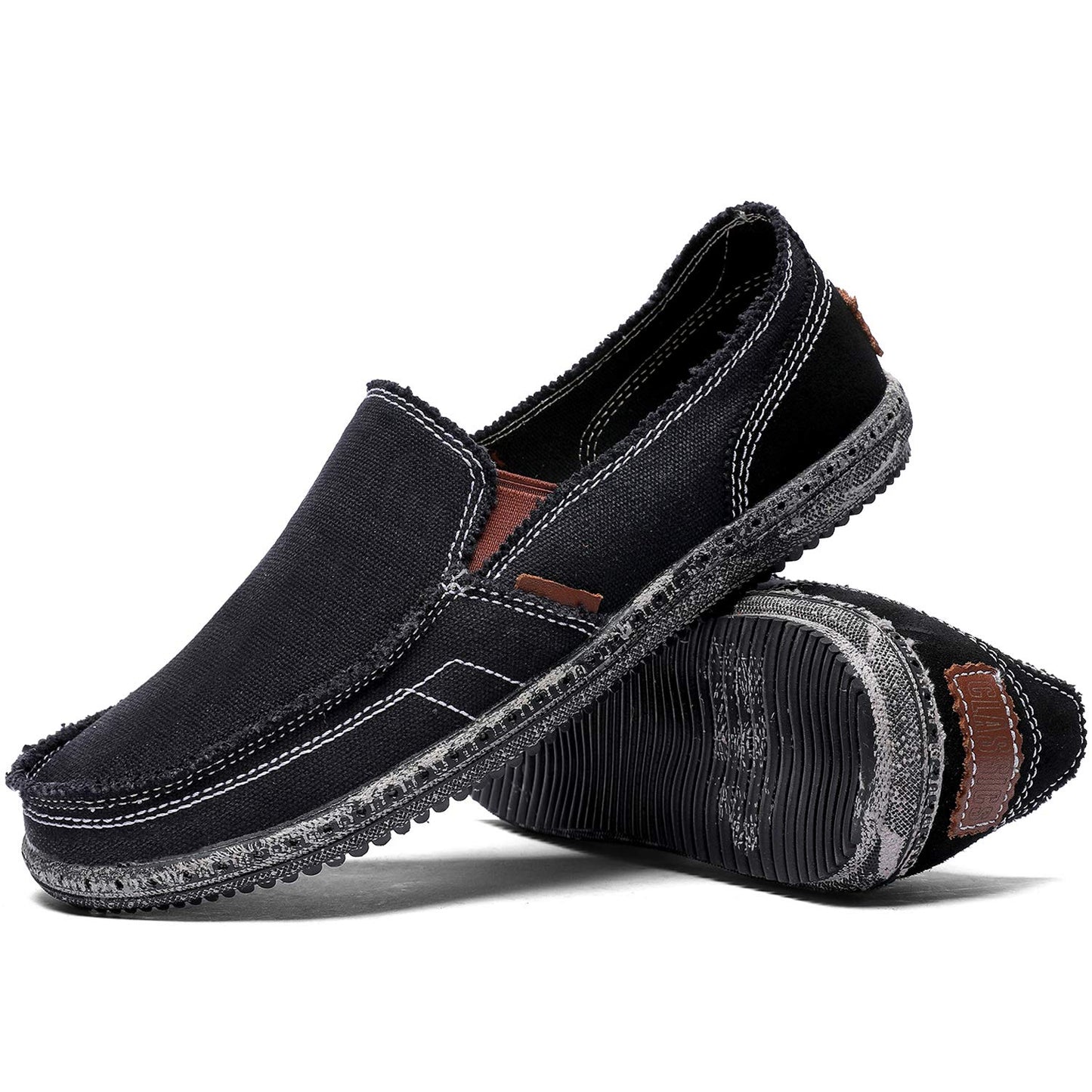 Men's Canvas Non-slip Soft Sole Peas Shoes