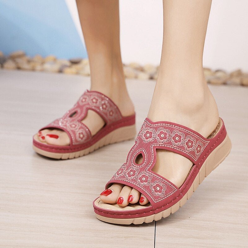 Ethnic style women's sandals