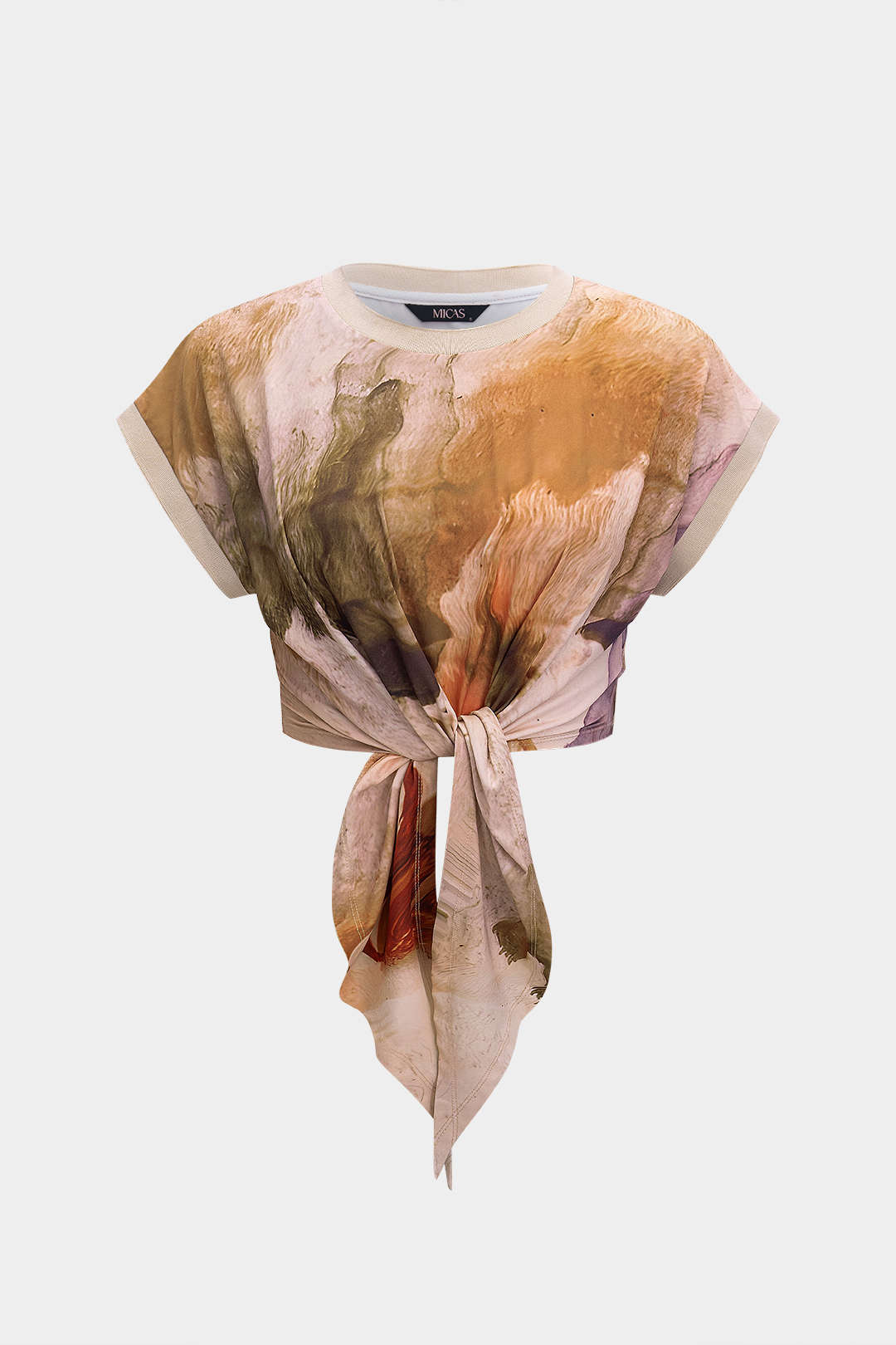 Twist Knot Short Sleeve T-Shirt