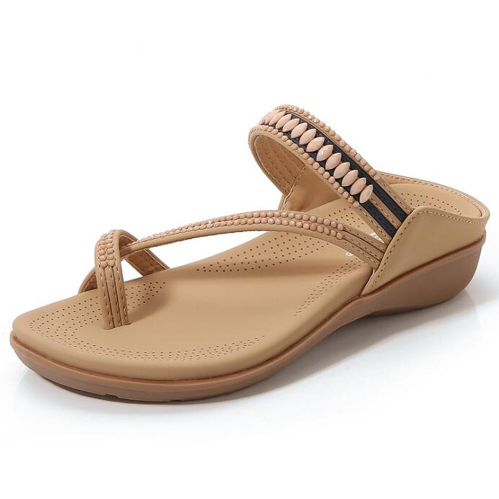 Summer Fashion Cross Straps Female Casual Slip Slippers