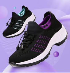 Breathable Mesh Tenis Ladies Shoes for Sock Sneakers