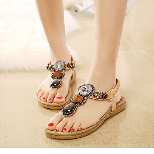 Women PU Flip Flops Casual Sandals