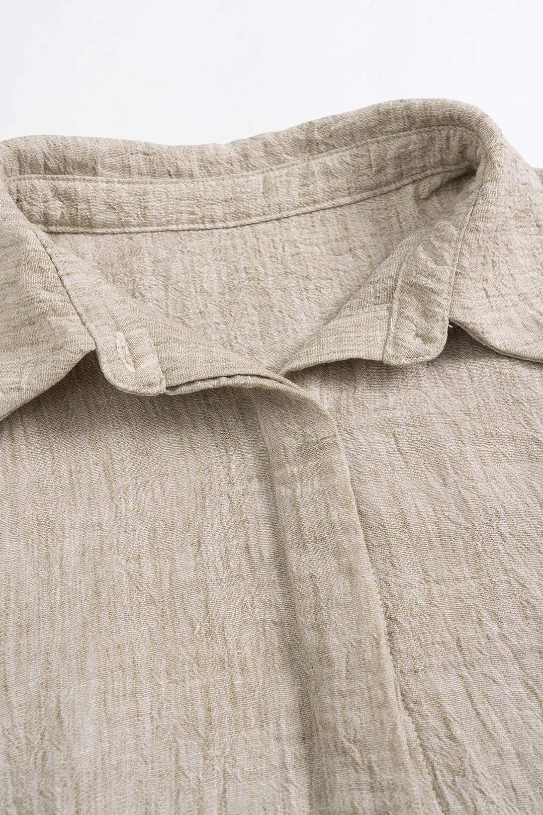 Tie Front Button Short-Sleeve Shirt