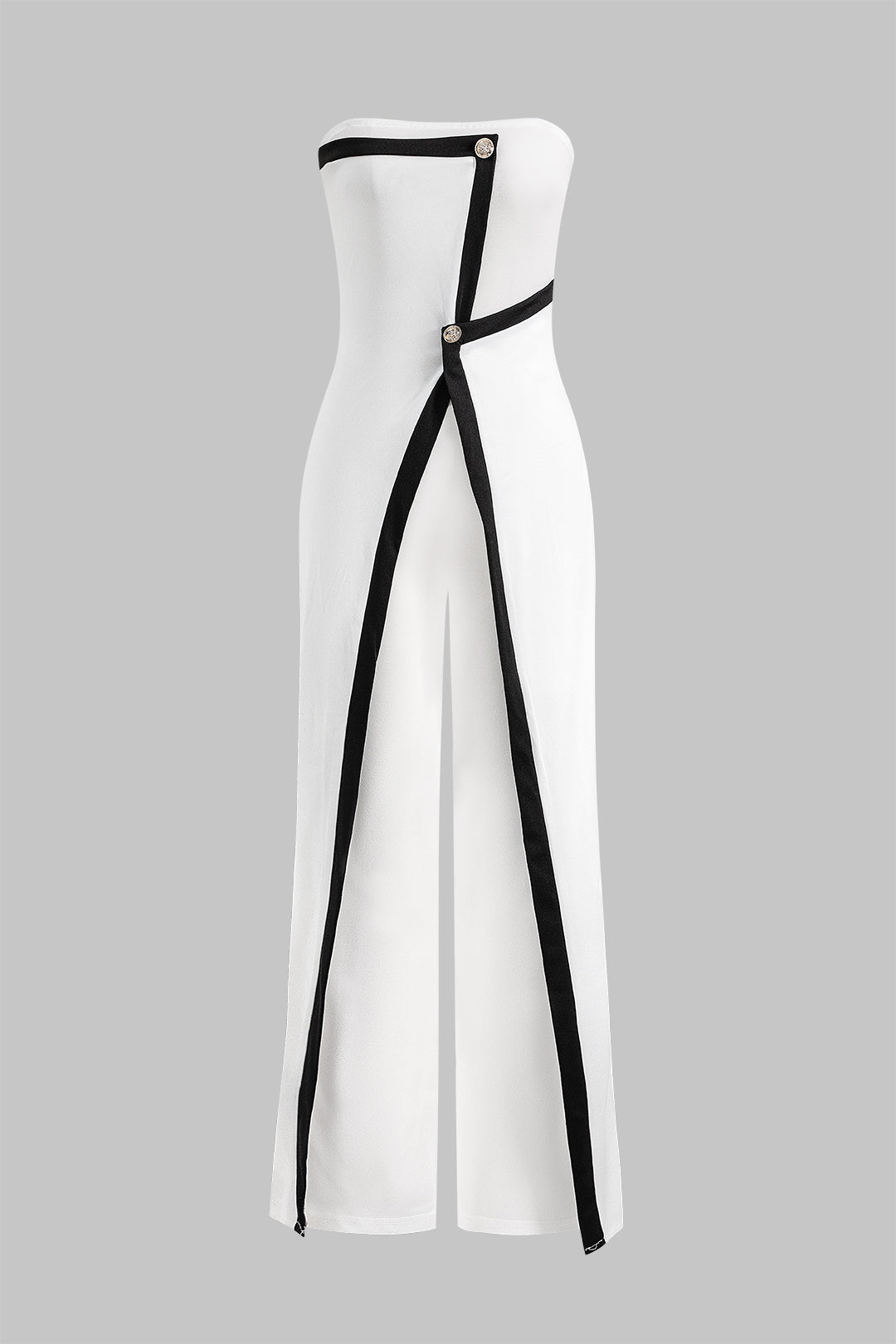 Wrap High Waist Sleeveless Jumpsuit