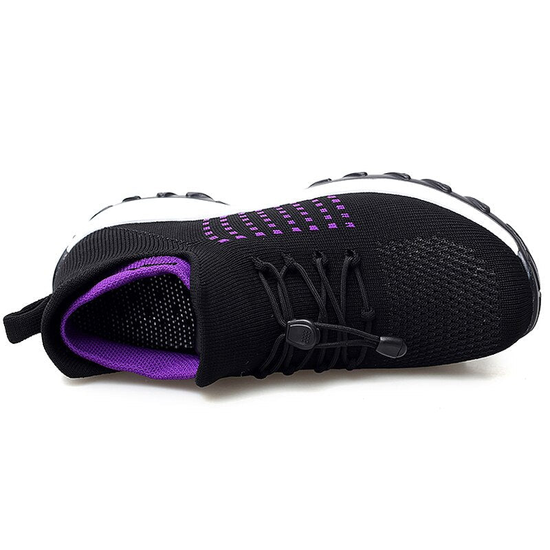 Breathable Mesh Tenis Ladies Shoes for Sock Sneakers