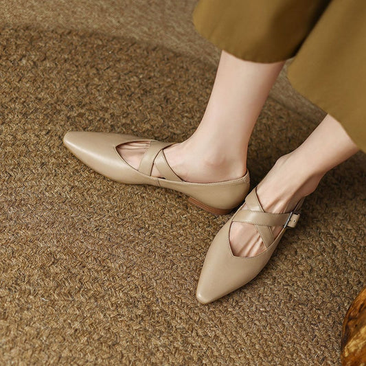 Concepcion Square Toe Block Heels Mary Jane Shoes