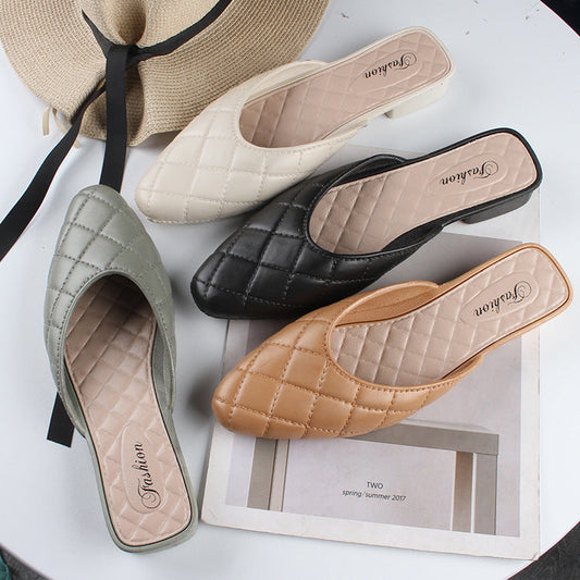 Women's Heli Shark Summer Fashion Solid Color Outerwear Sandals