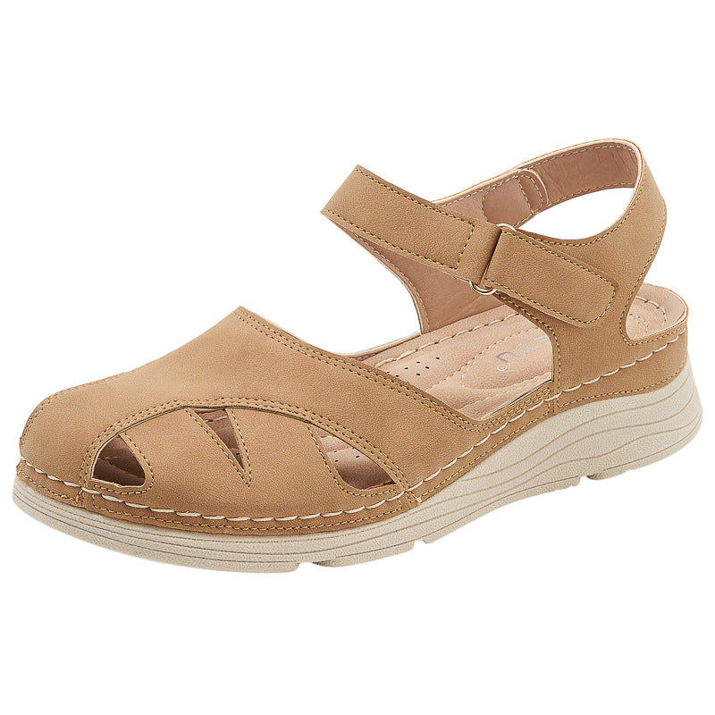 Women's Autumn Comfort Toe Cap Platform Plus Sandals