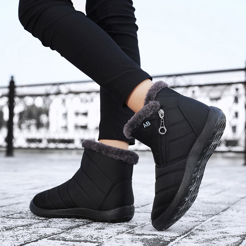 Women's Waterproof Fashion Casual Ankle Snow Boots