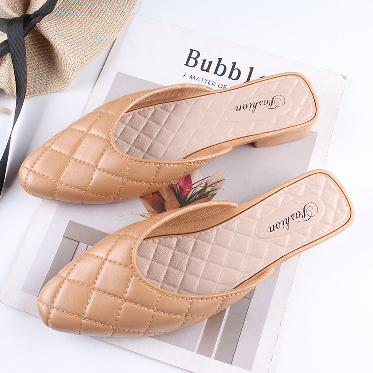 Women's Heli Shark Summer Fashion Solid Color Outerwear Sandals