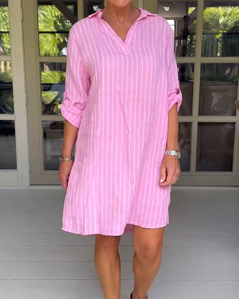 Shirt vertical dress