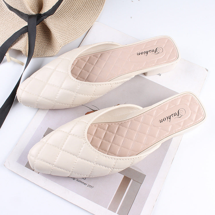 Women's Heli Shark Summer Fashion Solid Color Outerwear Sandals