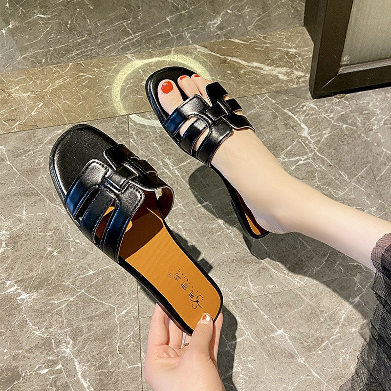 Women's & Men's Size Outer Wear Fashion Flat Beach Sandals