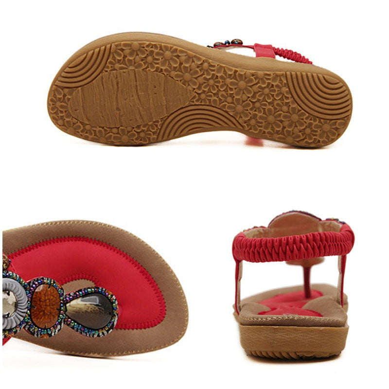 Women PU Flip Flops Casual Sandals