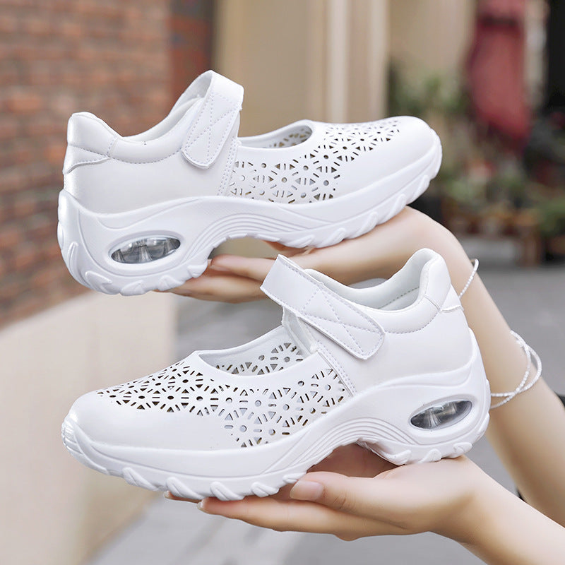 Hollow Breathable Air Cushion Shoes