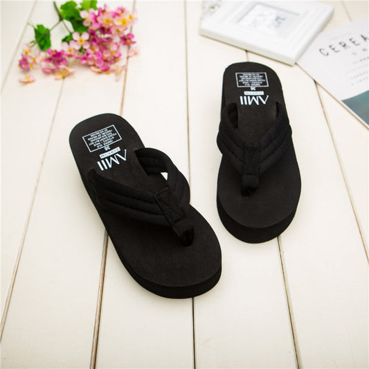 Women's Summer Thick Bottom Flip-flops Simple Fashion Sandals