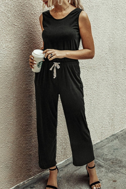 Nice Shape Plain Jumpsuit