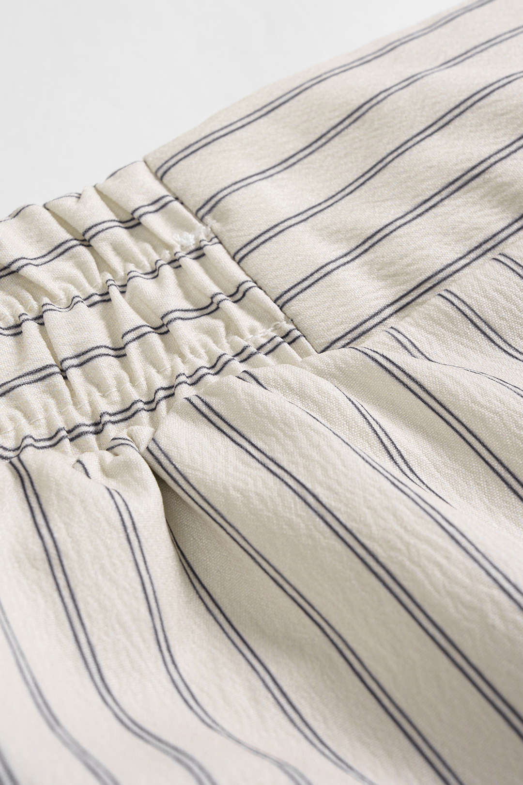 Stripes Print Wide Leg Trousers