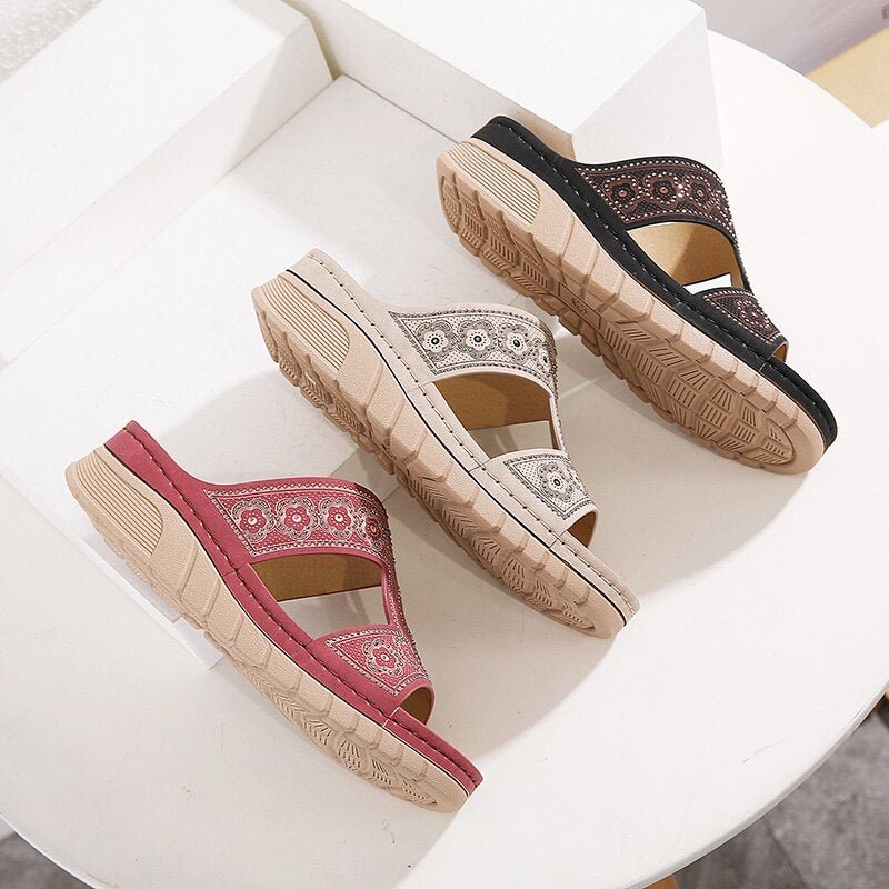 Ethnic style women's sandals