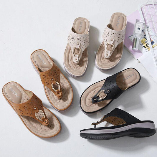Women's Wedge Clip Toe Sandals