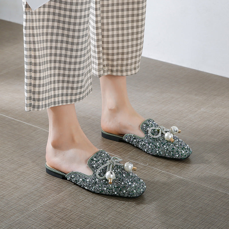 Flat Fashion Toe Slippers