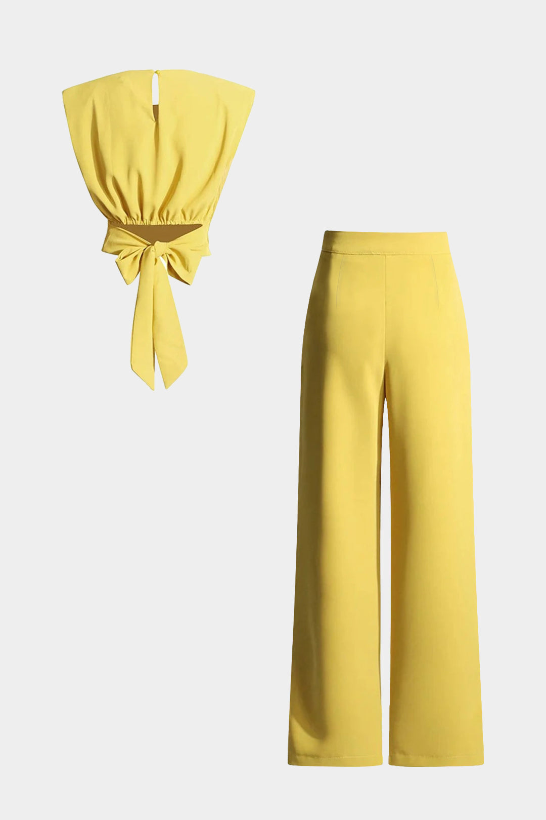 Strappy BackTop And Trousers Set