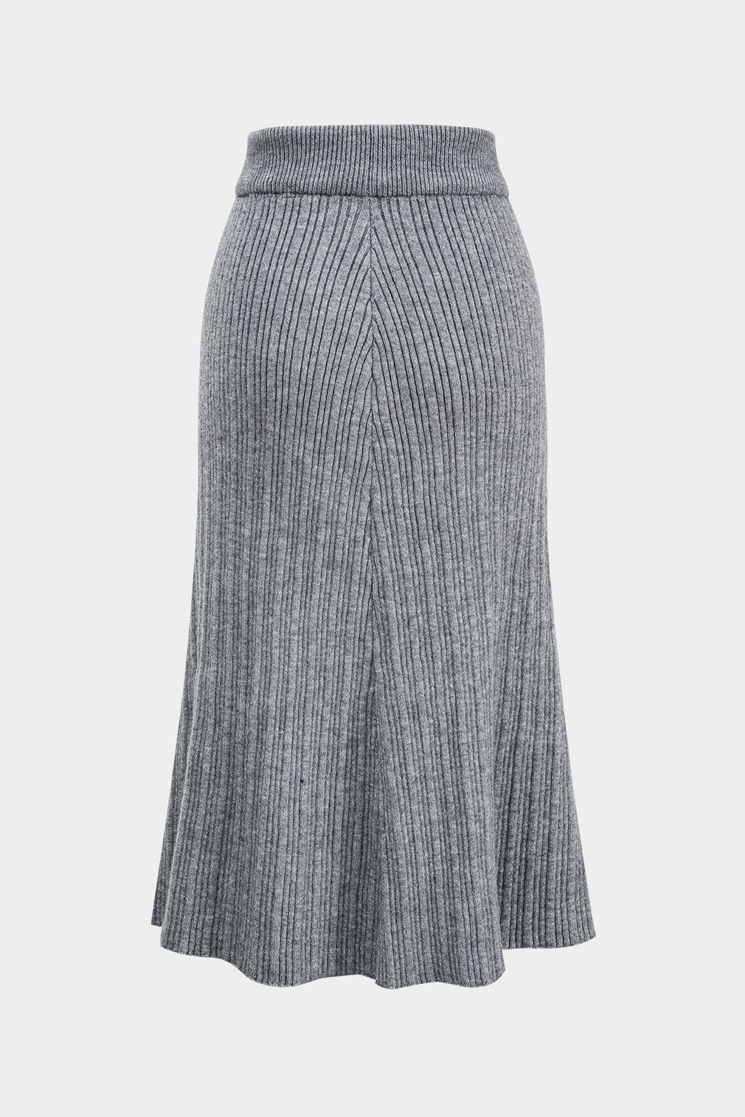 Sweater Cross Top And Skirt Set