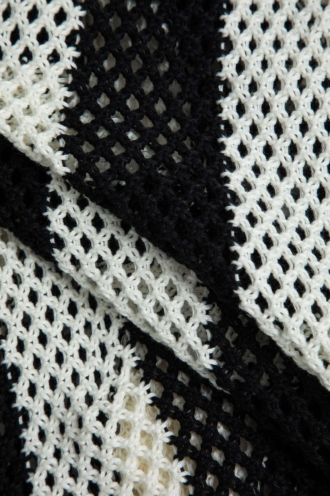 Stripe Cut Out Sweater Vest