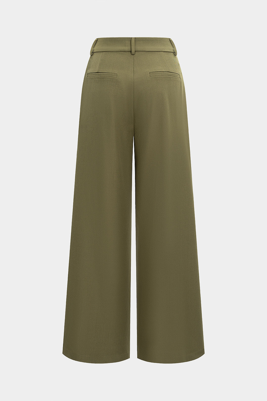 Zipper Fake Pocket Trousers