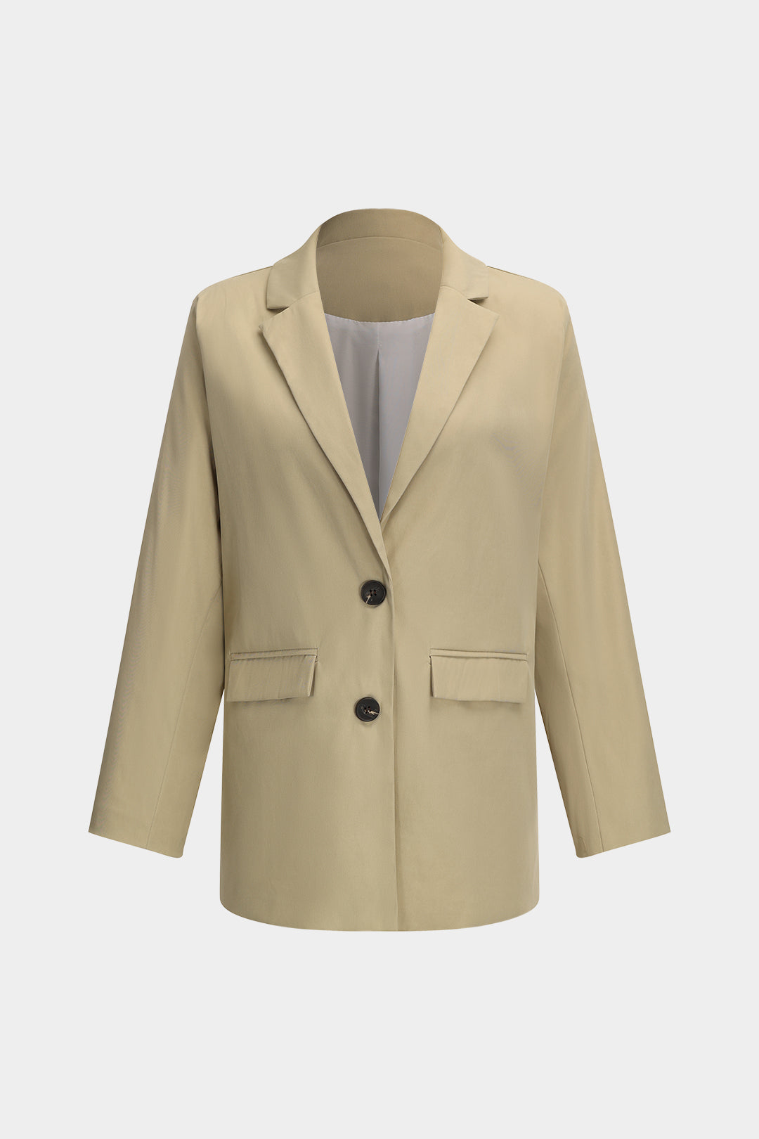 Solid Vest And Blazer And Wide Leg Pants Set