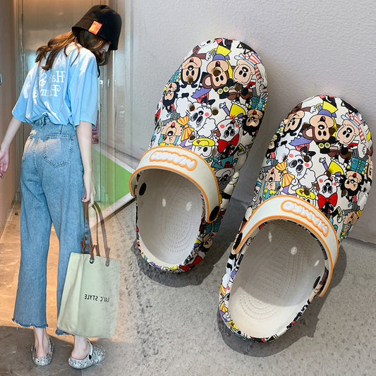 Women's Summer Hole Beach Eva Outdoor Toe Sandals