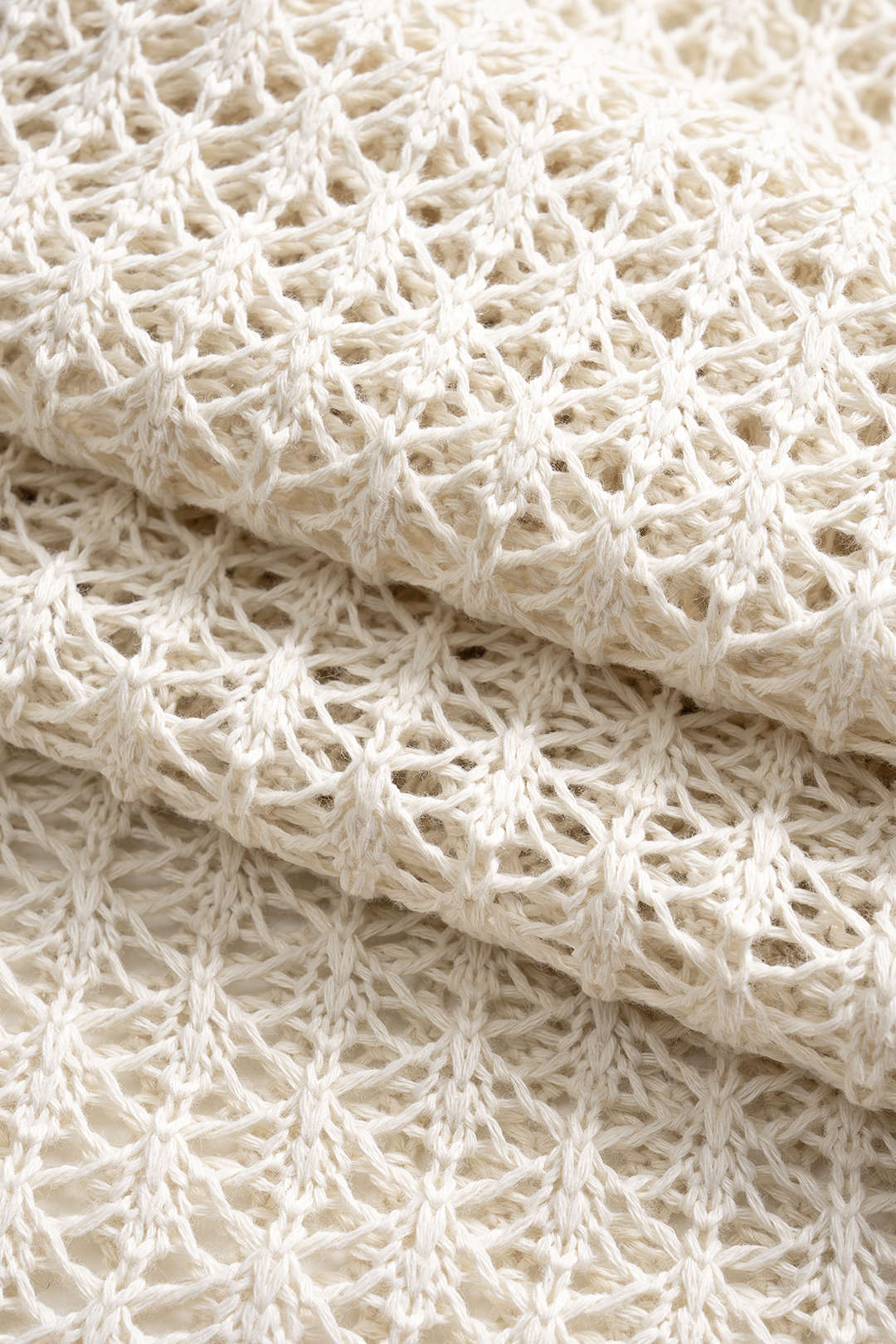 V-Neck Hollow Out Long-Sleeve Cover Up