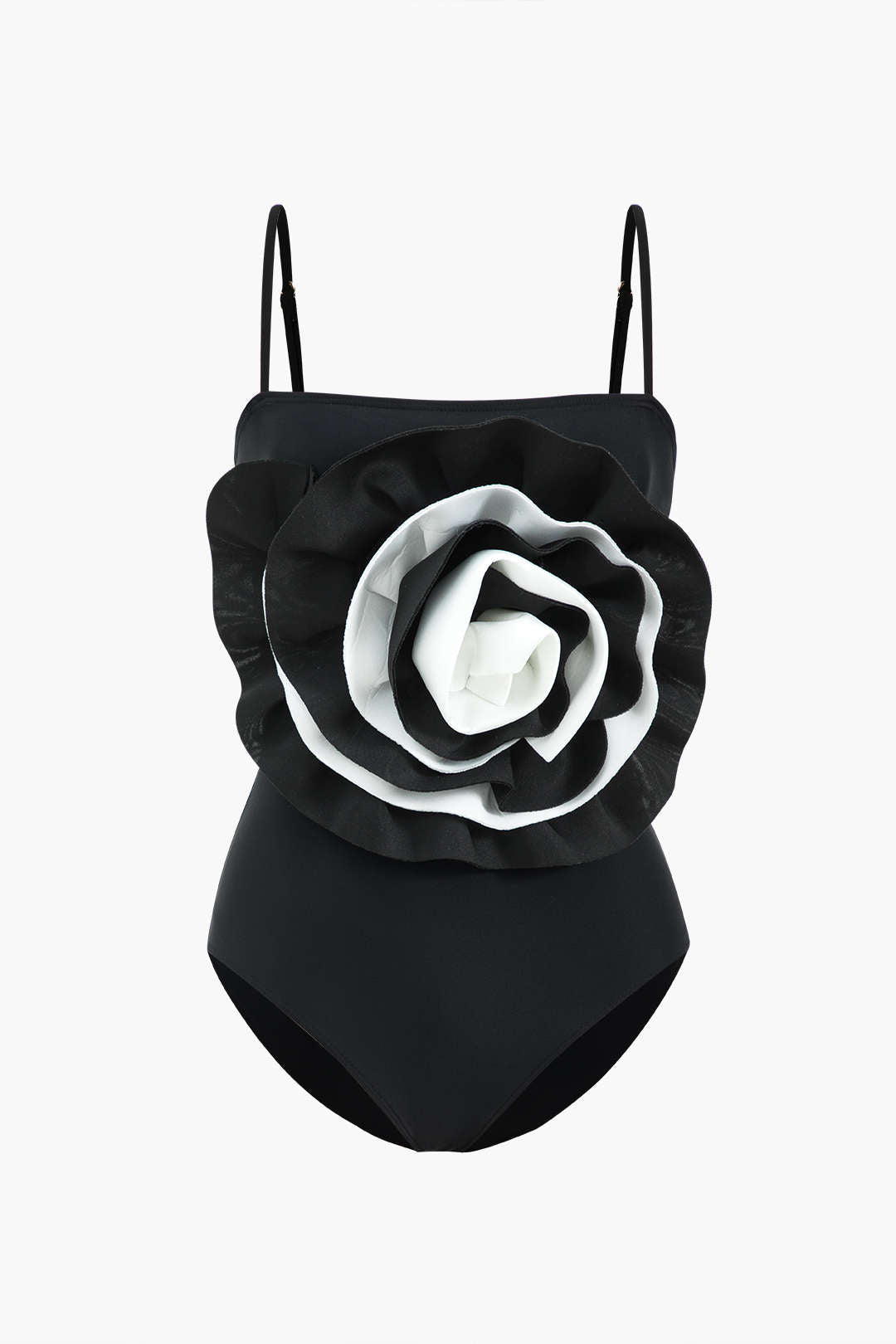 Tummy Control  Appliques One-Piece Swimsuit